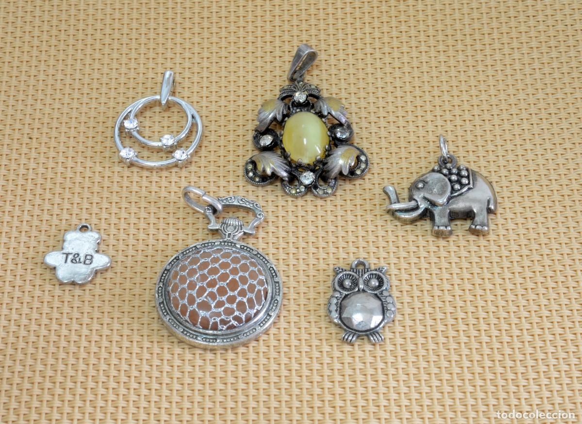 Joyeria: LOTE DE 6 SEIS COLGANTES PARA COLLAR, VINTAGE