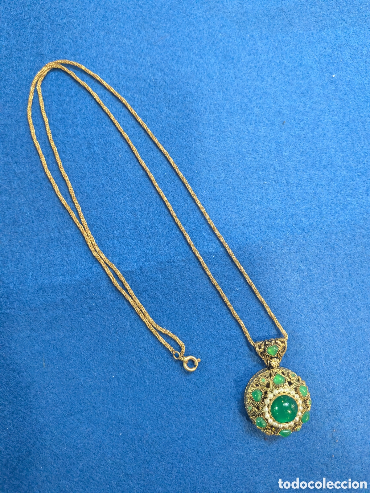 Joyeria: Colgante antiguo con cadena. REF-3080. ca4