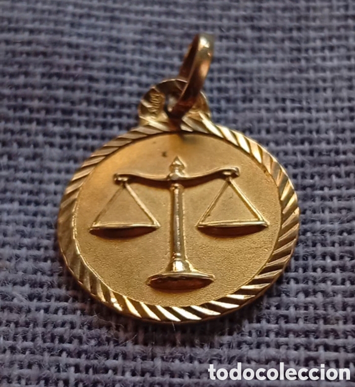 Gioielleria: Colgante de oro 18k Libra