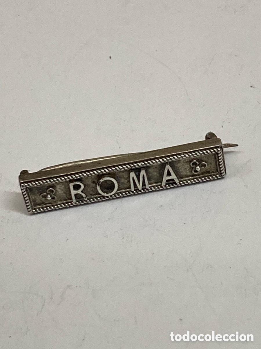 Joyeria: Broche de plata Roma B233