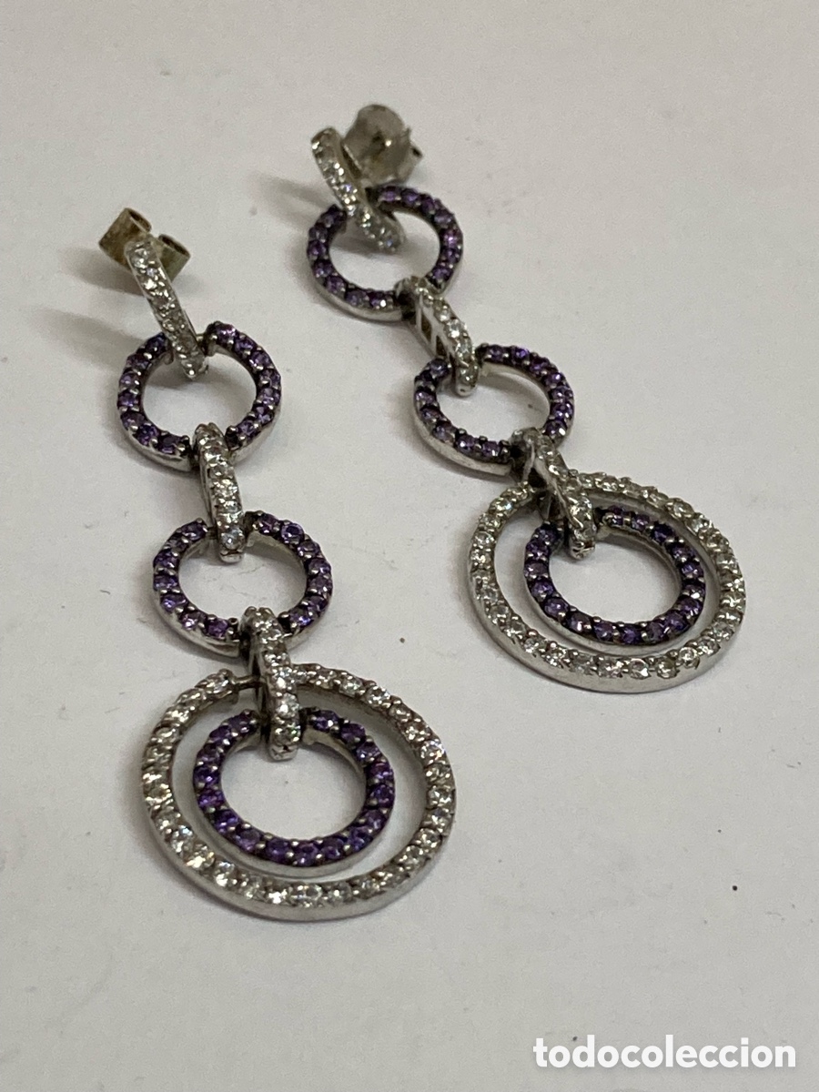 Joyeria: Pendientes de plata P493 - Foto 1