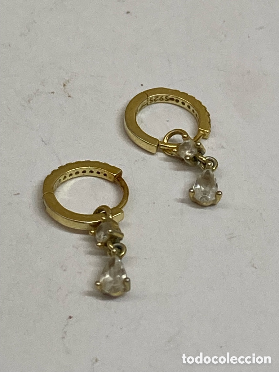 Joyeria: Pendientes de plata P494 - Foto 1