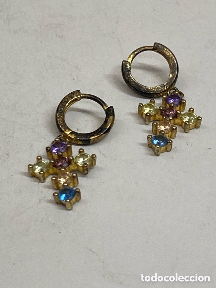 Joyeria: Pendientes de plata P494 - Foto 1
