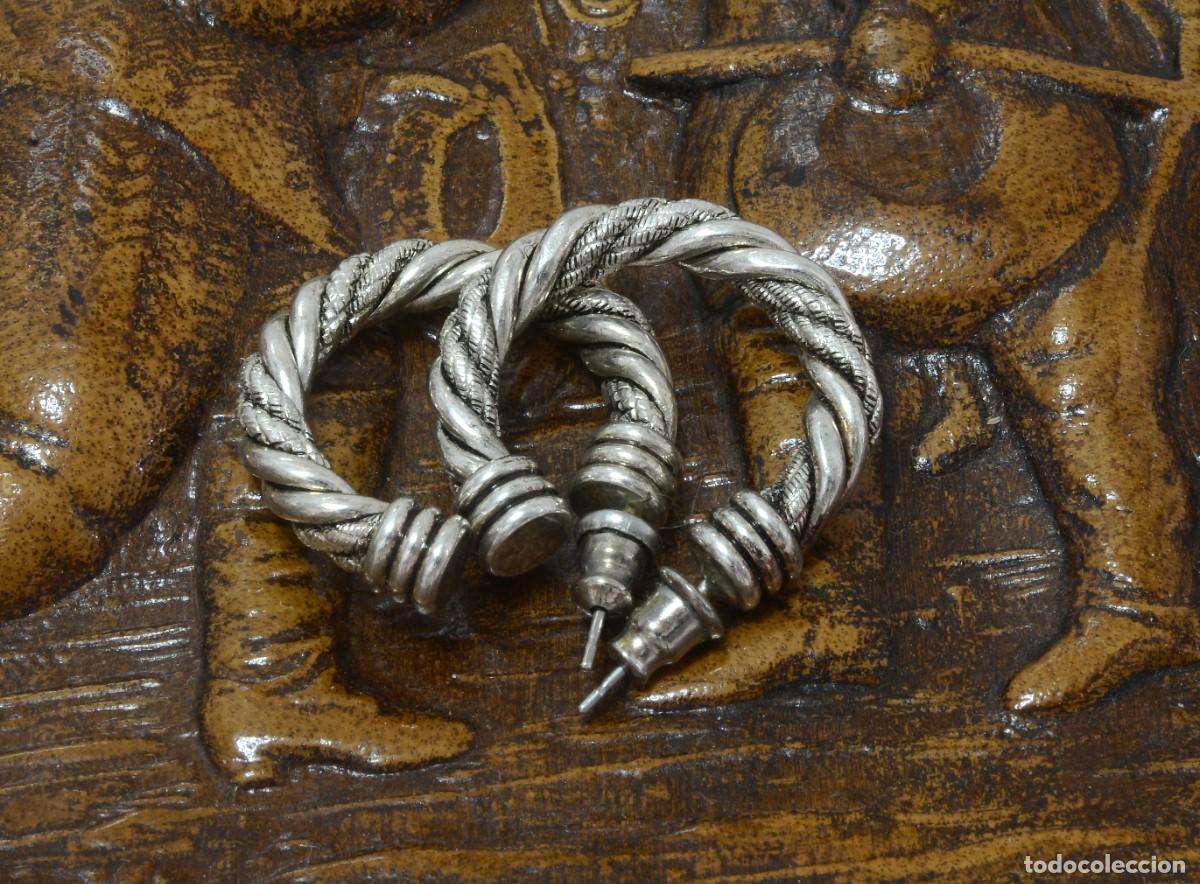 Joyeria: PENDIENTES VINTAGE, TRENZAS CURVAS - Foto 1