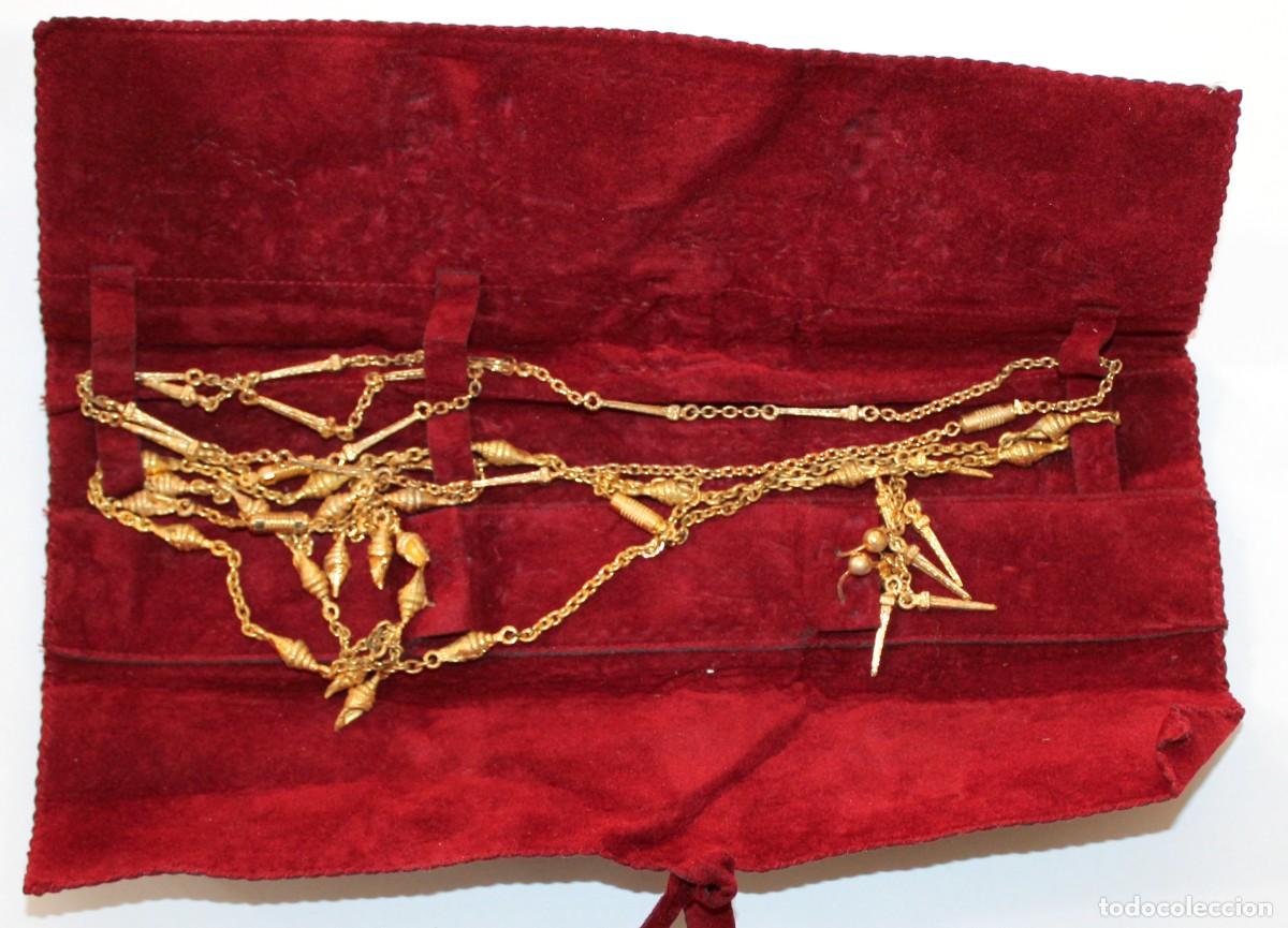 Schmuck: CONJUNTO D PENDIENTES, COLLARES Y PULSERAS BA&Ntilde;ADOS EN ORO D LA PRESTIGIOSA MARCA ITALIANA GINO VERDI