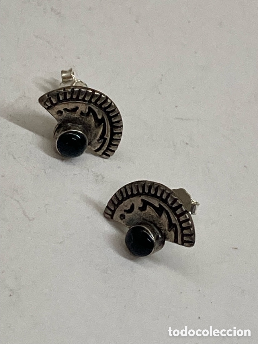 Joyeria: Pendientes de plata P494