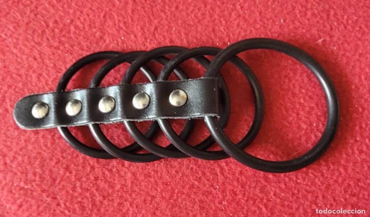 Joyeria: Tubo 5 anillos caucho - Foto 4