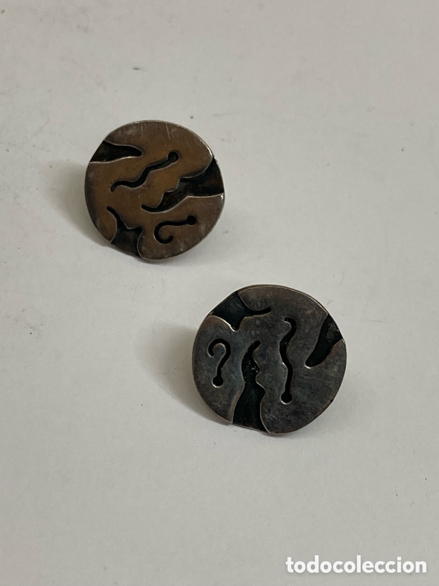 Joyeria: Pendientes de plata P494 - Foto 1