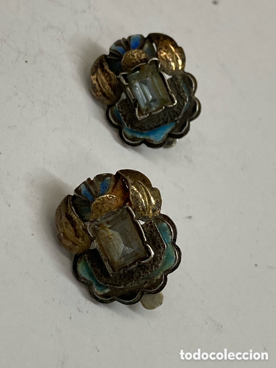 Joyeria: Pendientes de plata P494