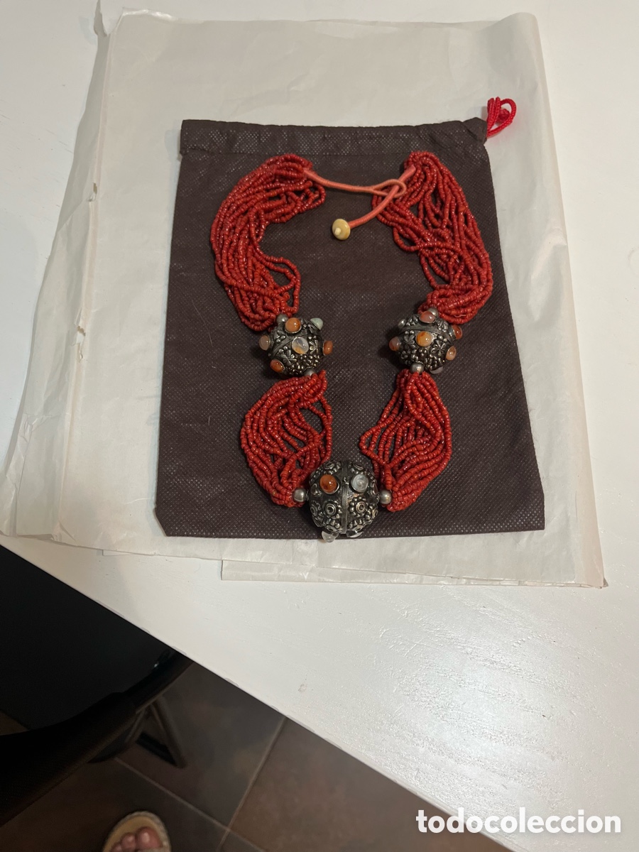 Joyeria: Collar corales y bolas con pedrer&iacute;a - Foto 6