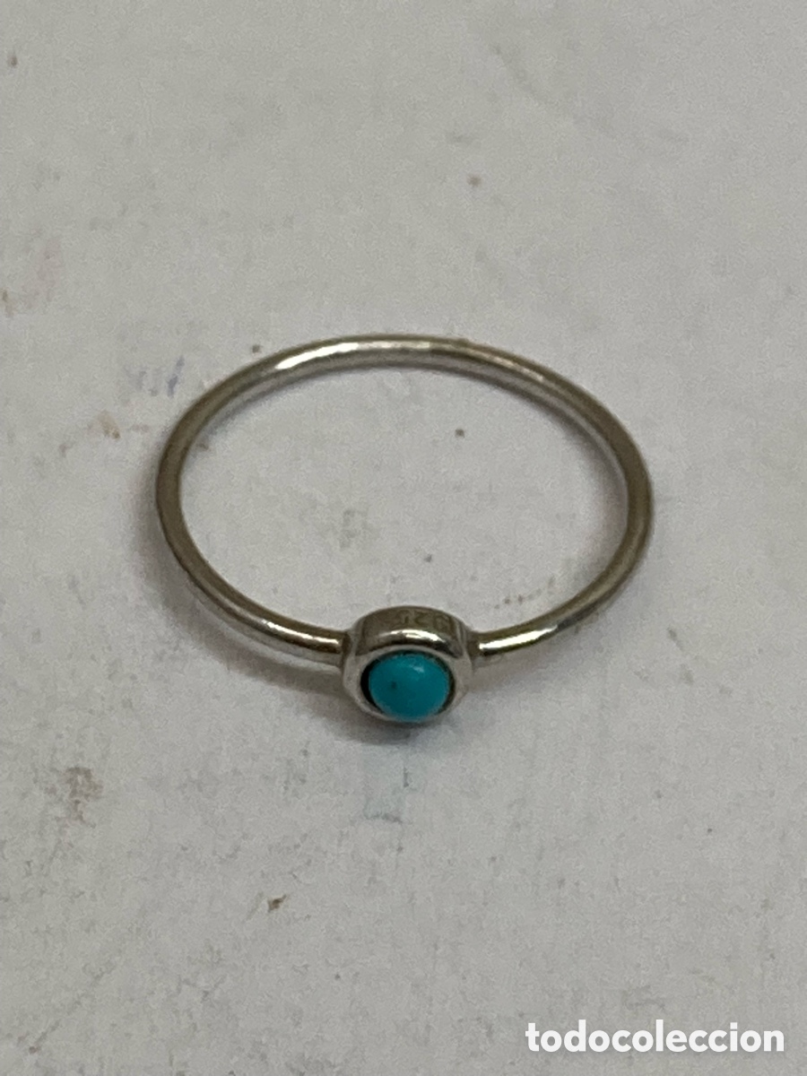 Joyeria: Anillo de plata turquesa S500