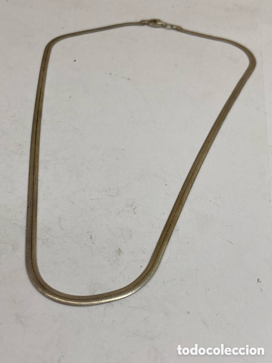 Joyeria: Gargantilla tipo cobra de plata /CA498 - Foto 1
