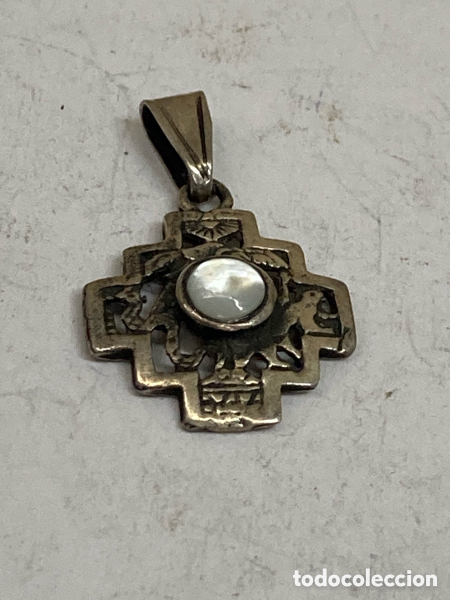 Joyeria: Colgante de plata n&aacute;car C622