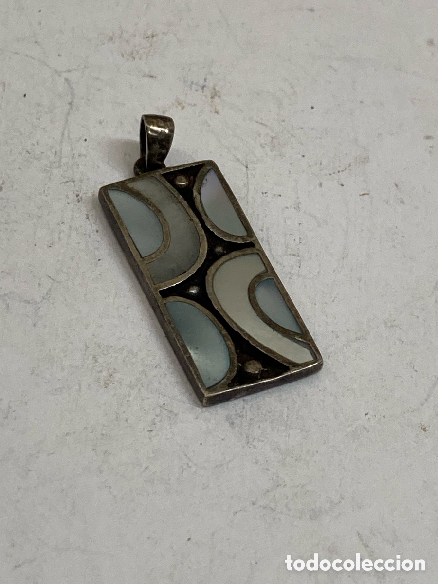 Joyeria: Colgante de plata n&aacute;car C622