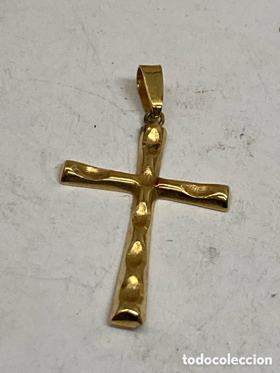Joyeria: Cruz de plata religiosa C622 - Foto 1