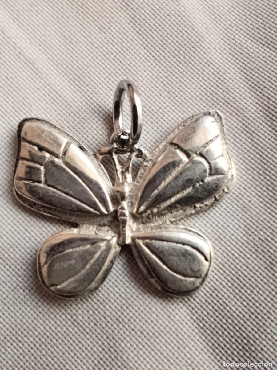 Joyeria: Colgante de plata Mariposa
