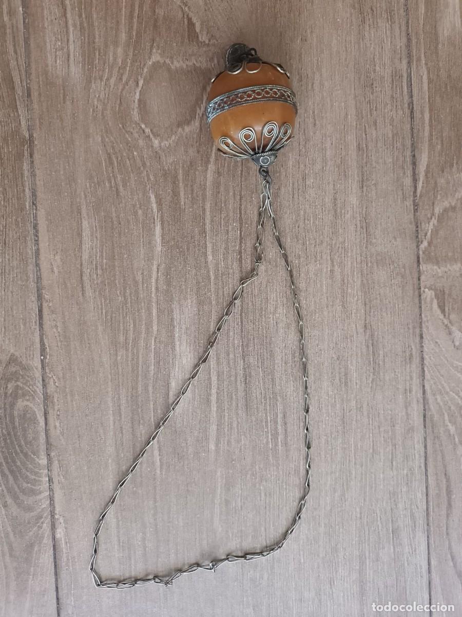 Joyeria: colgante antiguo con bola - Foto 2