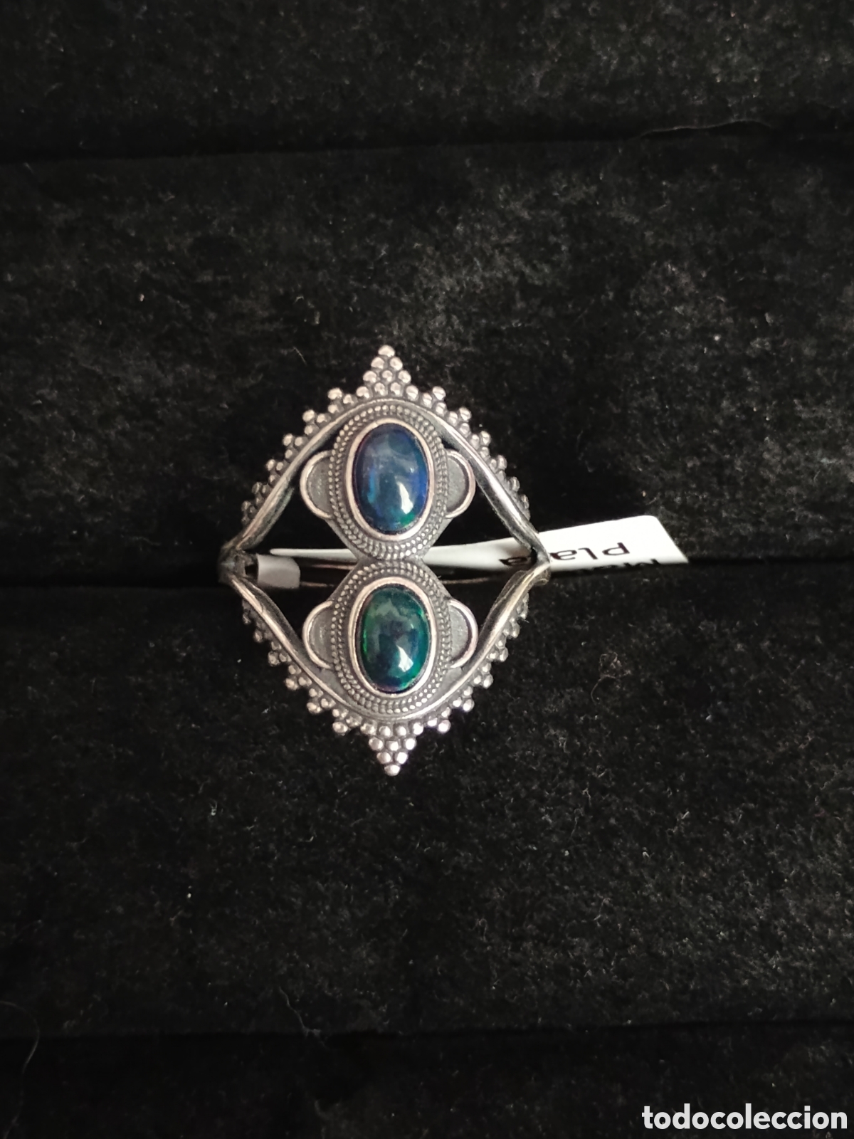 Joyeria: Anillo Plata Doble &Oacute;palo - Foto 5