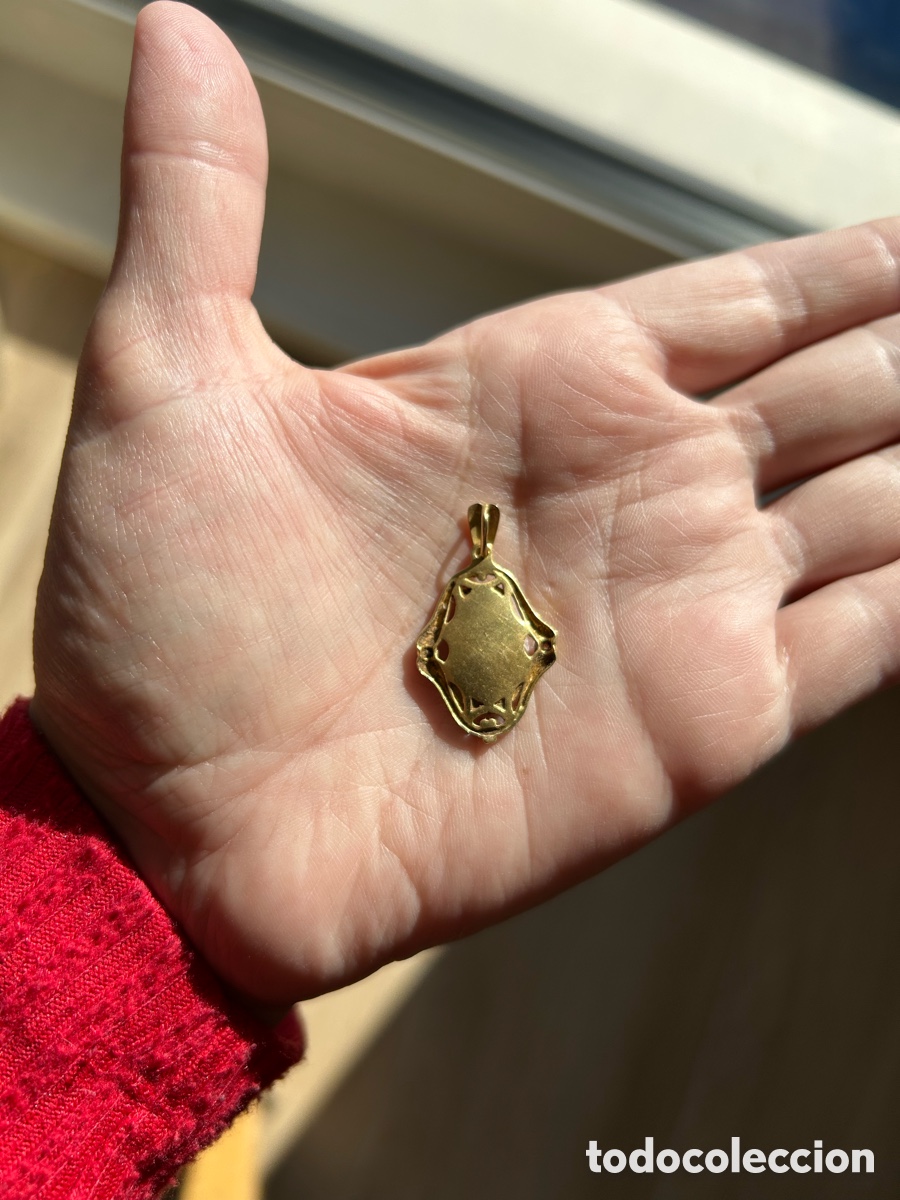 Joyeria: Medalla de oro de 18 kilates - Foto 4