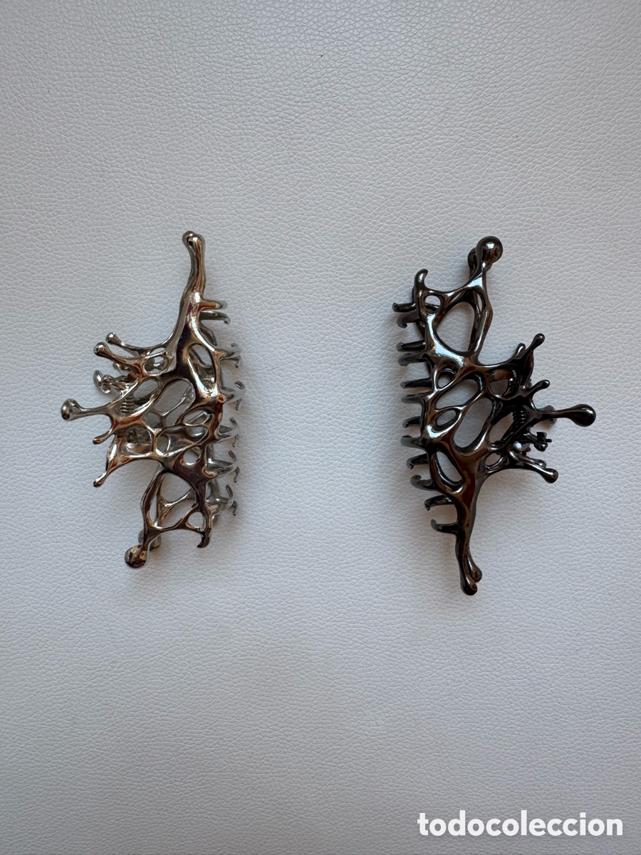 Joyeria: JUEGO 2 PINZAS PARA PELO