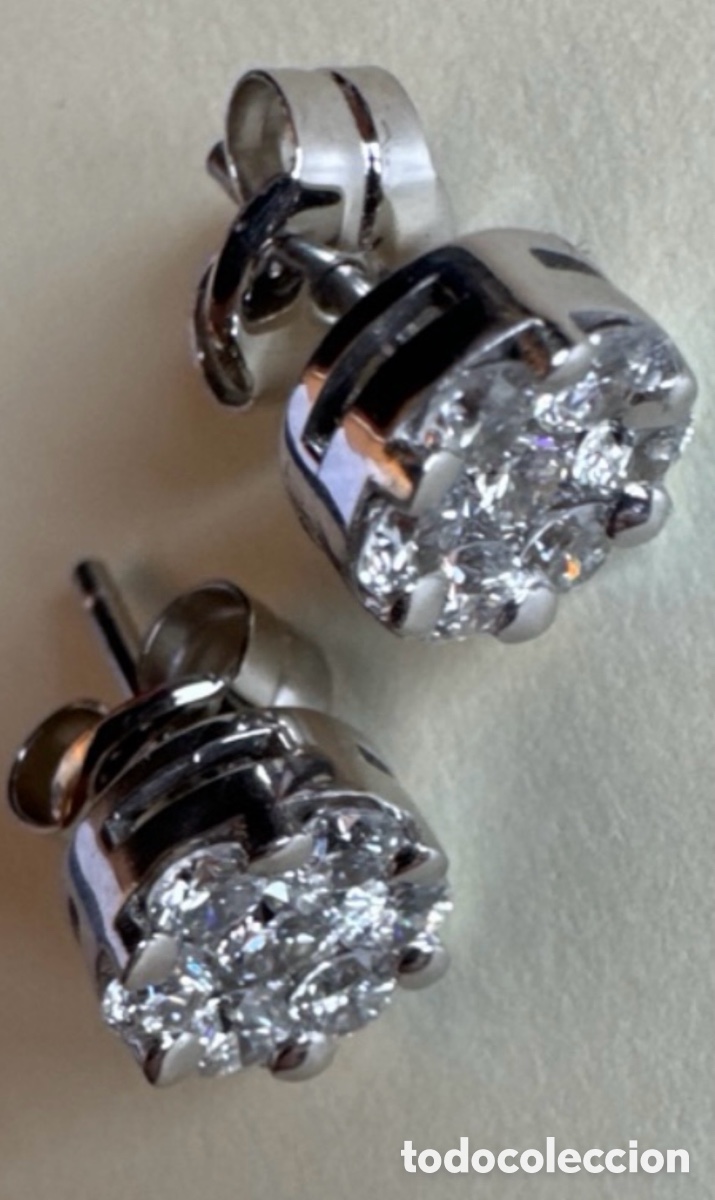 Joyeria: Pendientes de diamantes en Oro de 18 Quilates - Foto 5