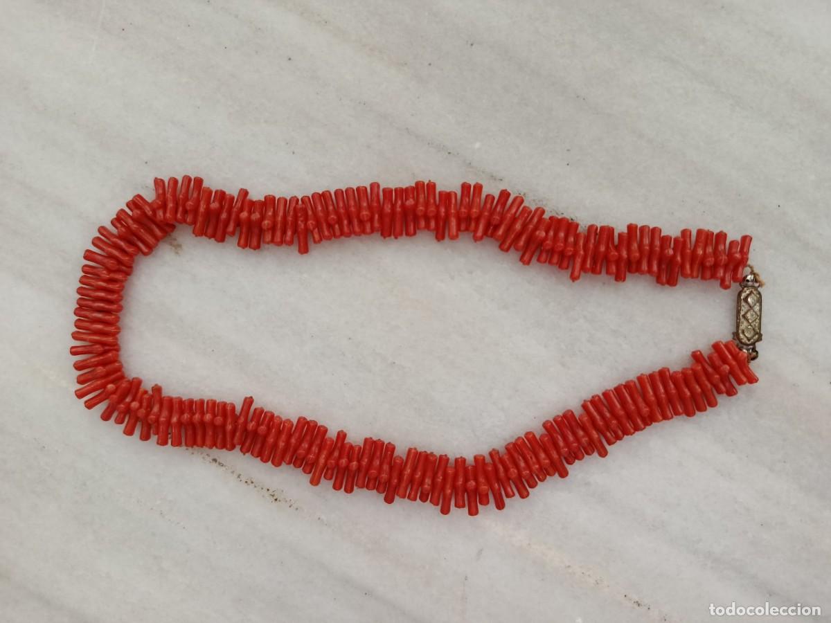 Joyeria: Collar antiguo imitaci&oacute;n coral - Foto 2