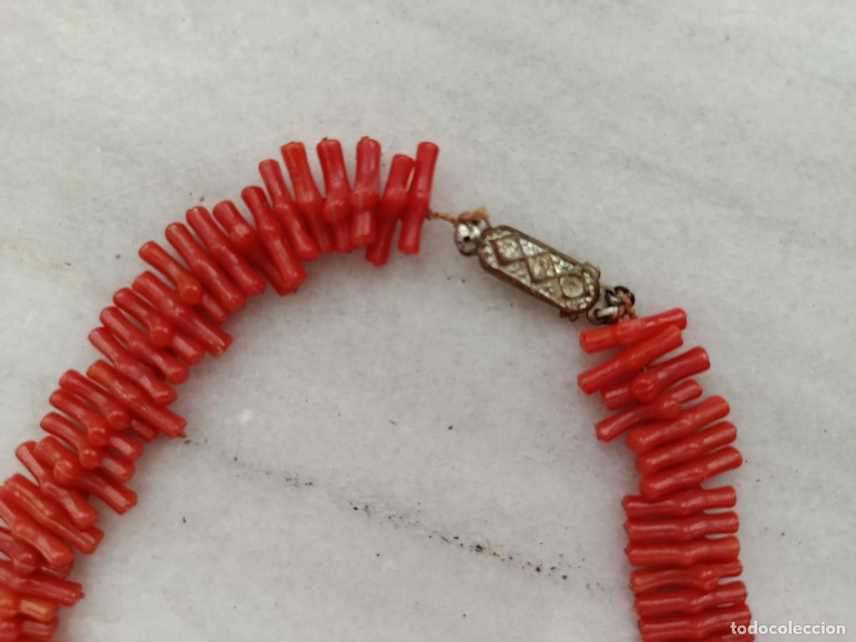 Joyeria: Collar antiguo imitaci&oacute;n coral - Foto 4