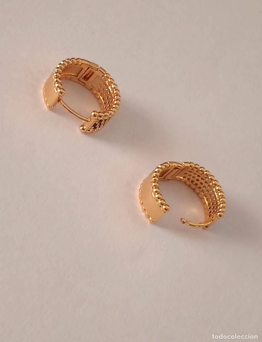 Joyeria: PENDIENTE CON PIEDRAS ZIRCONITAS COLORES. - Foto 3