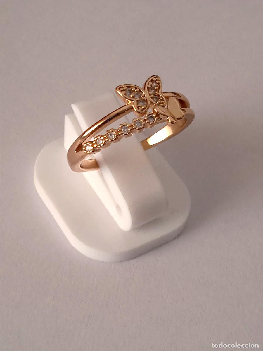 Joyeria: ANILLO SORTIJA CON PIEDRAS ZIRCONITAS. - Foto 2