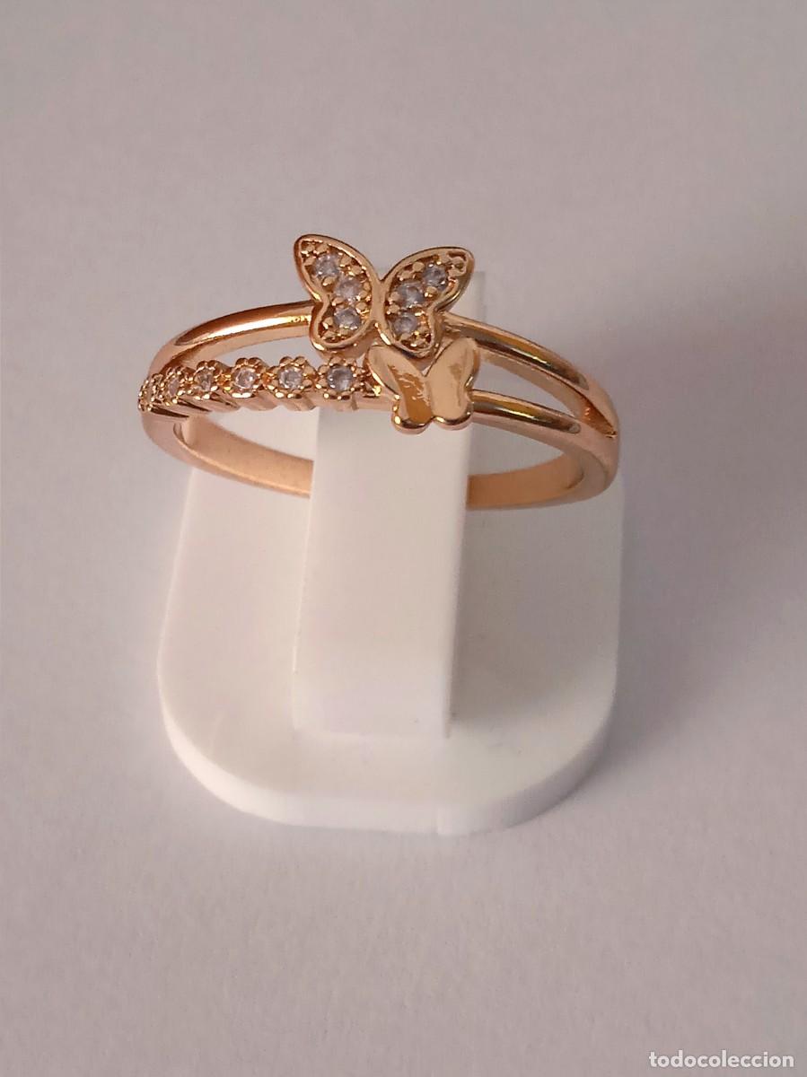 Joyeria: ANILLO SORTIJA CON PIEDRAS ZIRCONITAS. - Foto 3