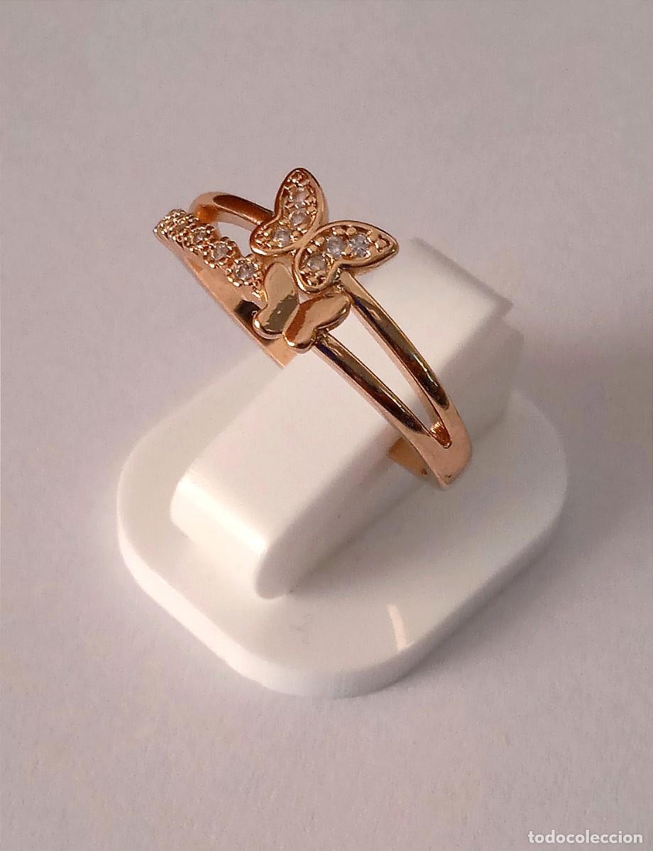 Joyeria: ANILLO SORTIJA CON PIEDRAS ZIRCONITAS. - Foto 4