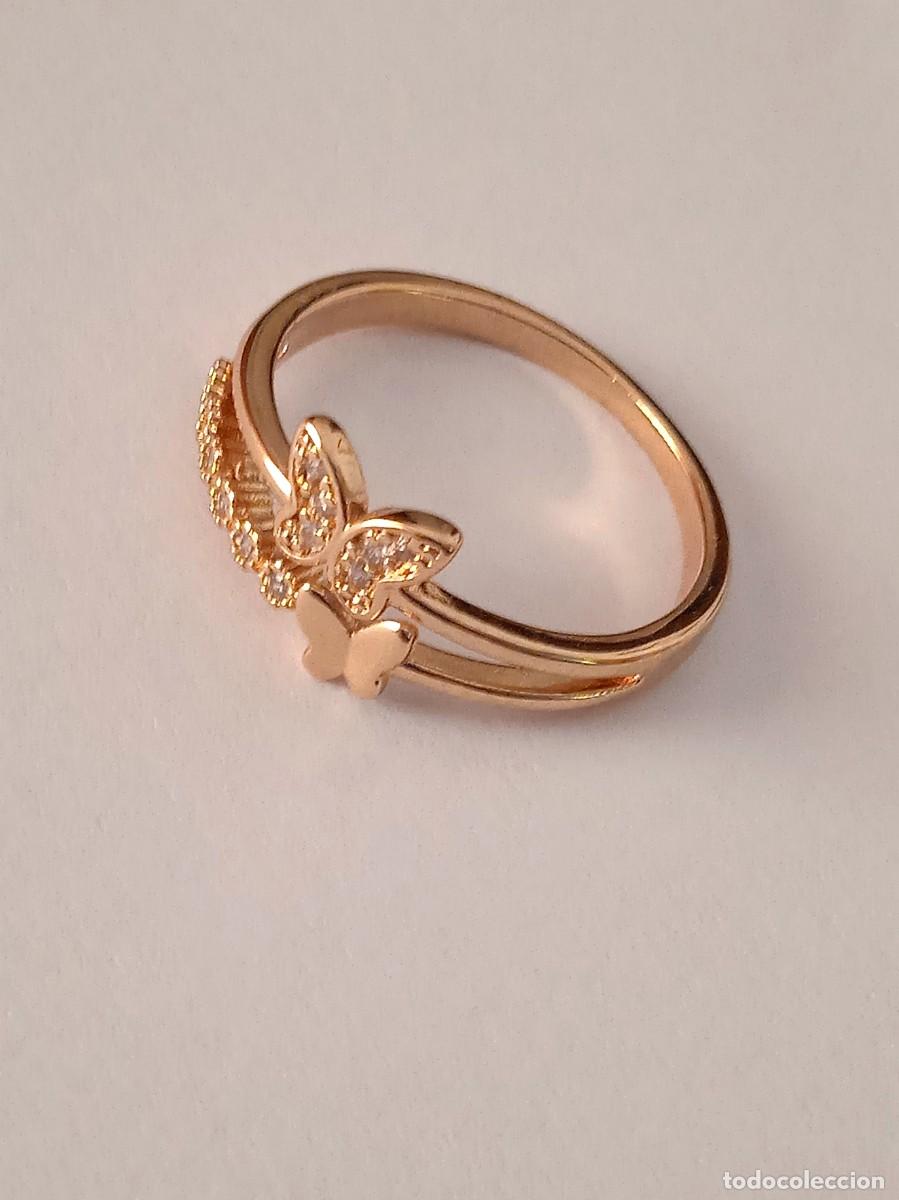 Joyeria: ANILLO SORTIJA CON PIEDRAS ZIRCONITAS. - Foto 5