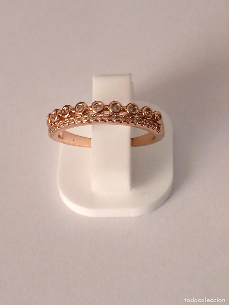 Joyeria: ANILLO SORTIJA CON PIEDRAS ZIRCONITAS. - Foto 3