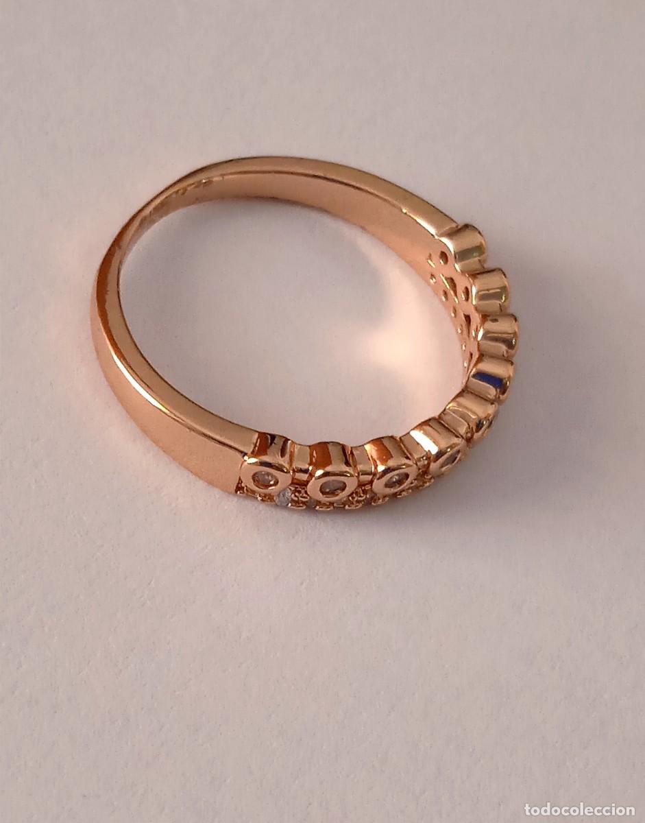 Joyeria: ANILLO SORTIJA CON PIEDRAS ZIRCONITAS. - Foto 4