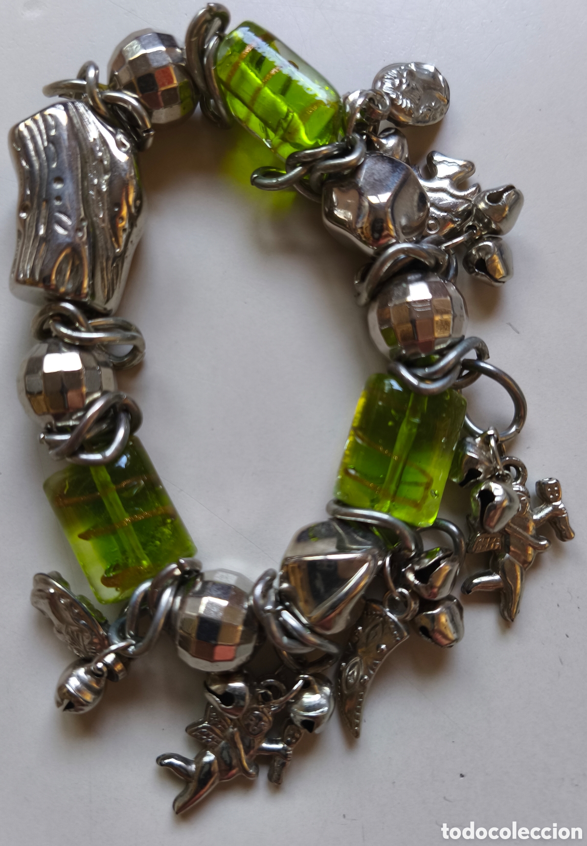 Joyeria: BONITA PULSERA CON CUENTAS DE CRISTAL DE MURANO.