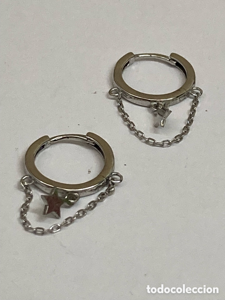 Joyeria: Pendientes de plata P496 - Foto 1