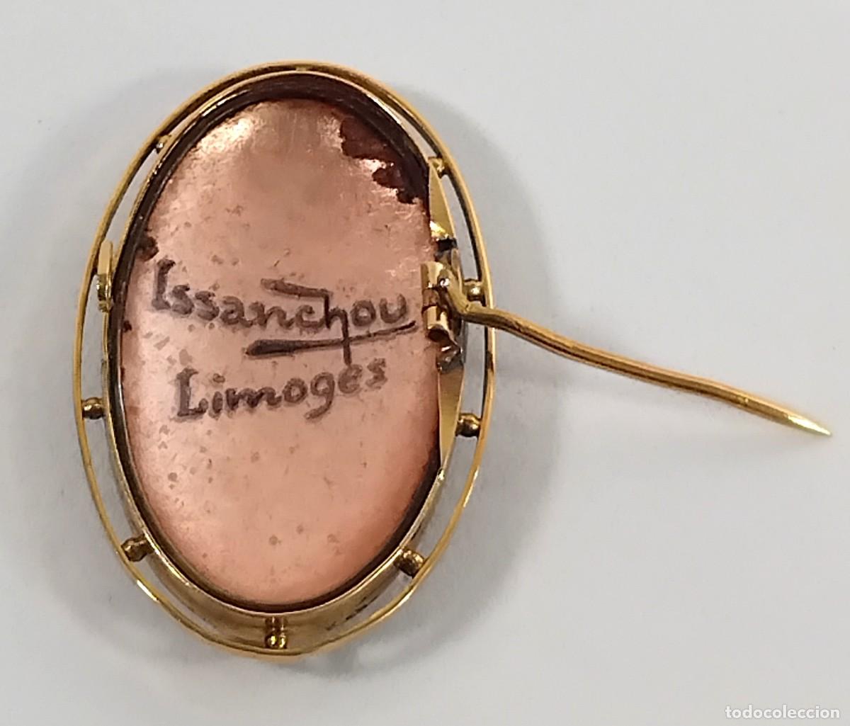 Joyeria: Broche oro 18 kt con esmalte. Limoges - Foto 6