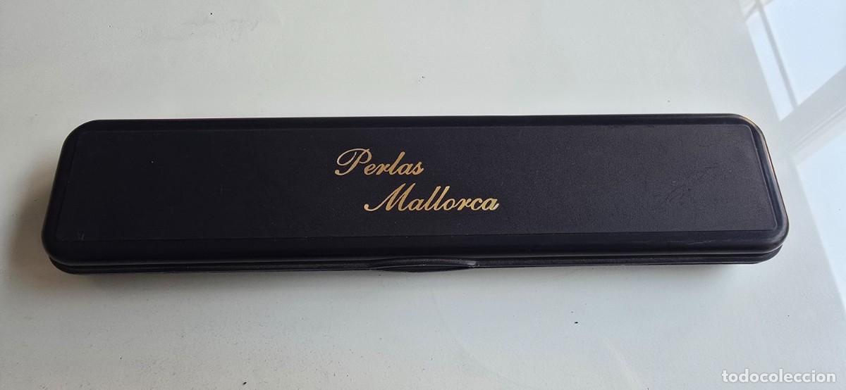 Joyeria: ESTUCHE CON PENDIENTES, COLLAR Y GARGANTILLA DE PERLAS DE MALLORCA - Foto 2