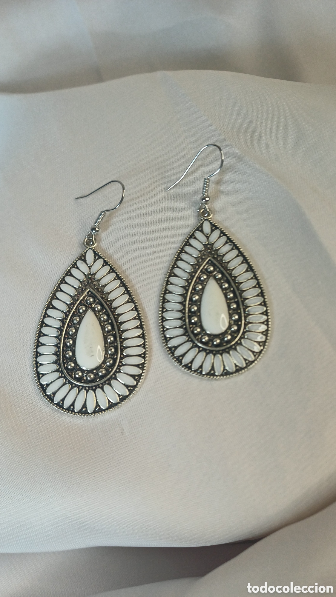 Joyeria: PENDIENTES VINTAGE BOHO Y NACAR - Foto 2