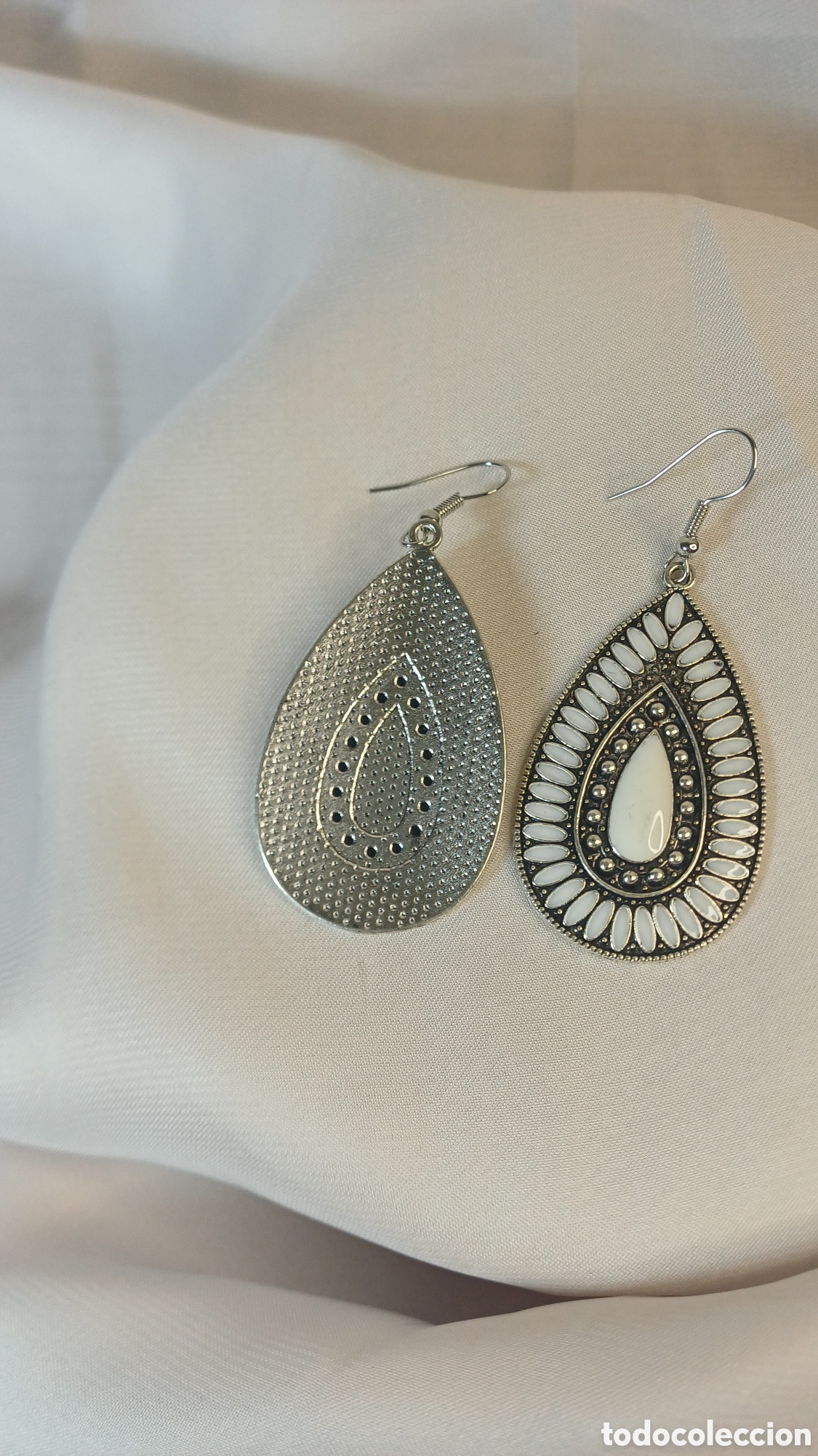 Joyeria: PENDIENTES VINTAGE BOHO Y NACAR - Foto 3