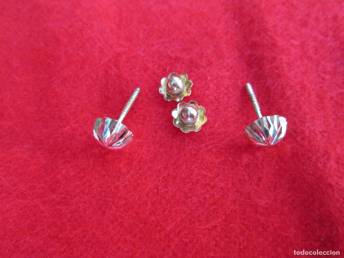 Joyeria: PENDIENTES DE ORO DE 18 KLTS. - CIERRE DE ROSCA - SIN ESTRENAR - Foto 5