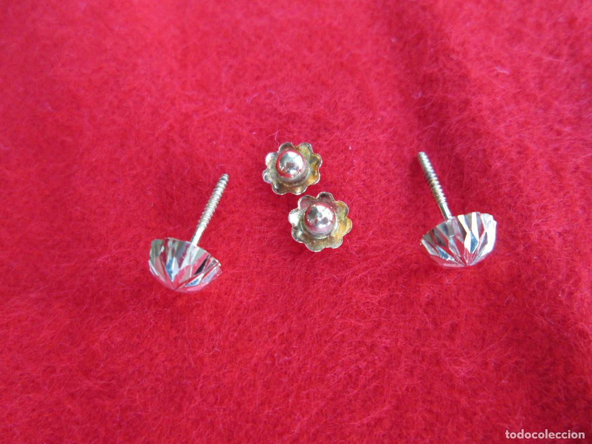 Joyeria: PENDIENTES DE ORO DE 18 KLTS. - CIERRE DE ROSCA - SIN ESTRENAR - Foto 6