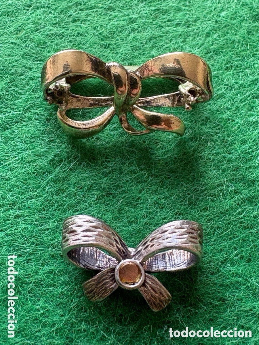 Gioielleria: Broche y colgante plata de ley en forma de lazo (A1)