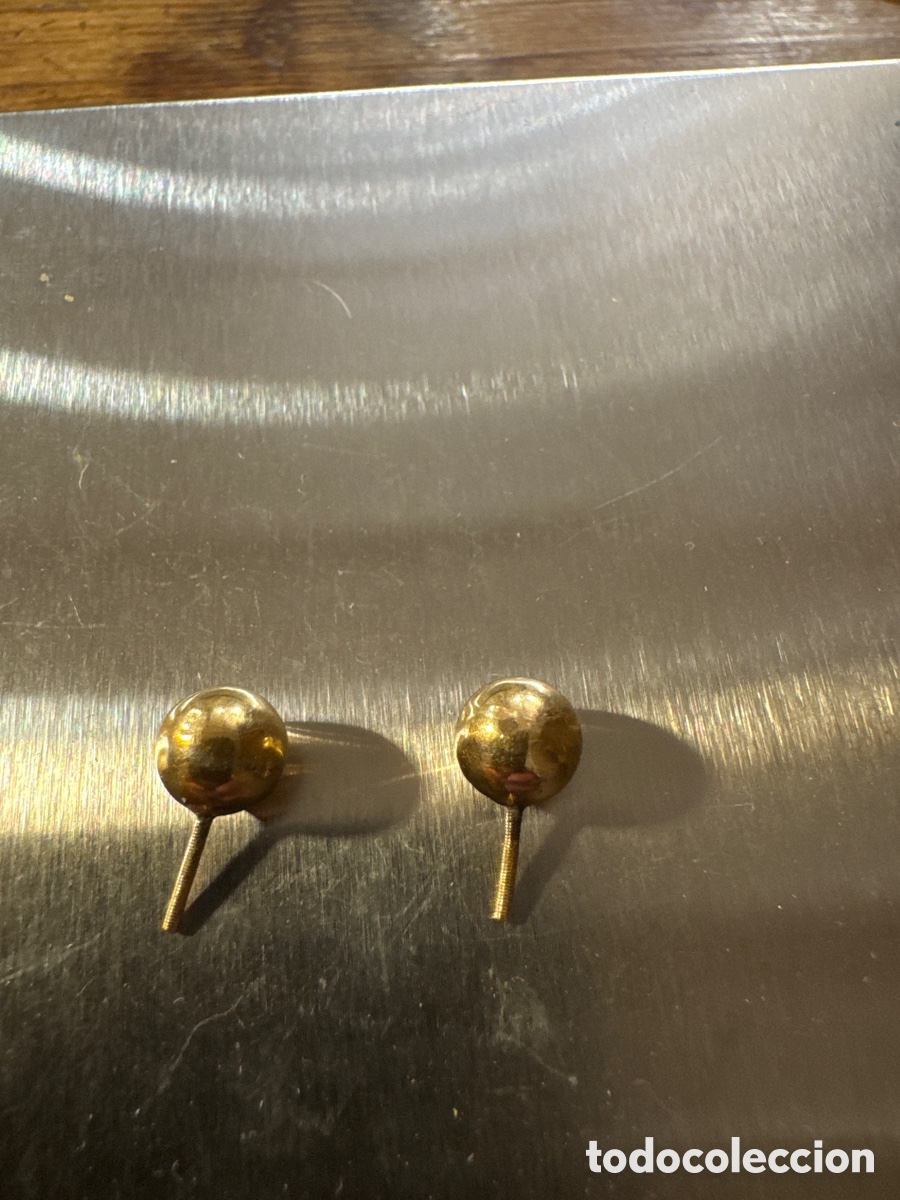Schmuck: Pendientes de bola en oro de 18 k