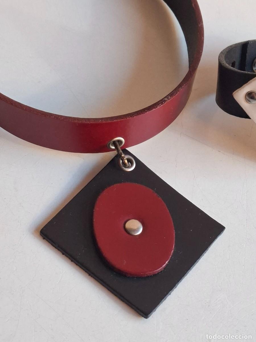 Joyeria: JOYER&Iacute;A DE CUERO DE ESTILO G&Oacute;TICO - Foto 2