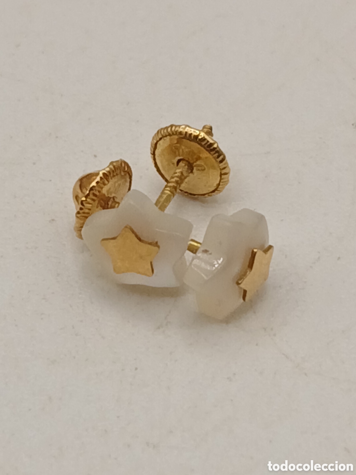 Joyeria: Pendientes oro 18quilates y resina - Foto 2