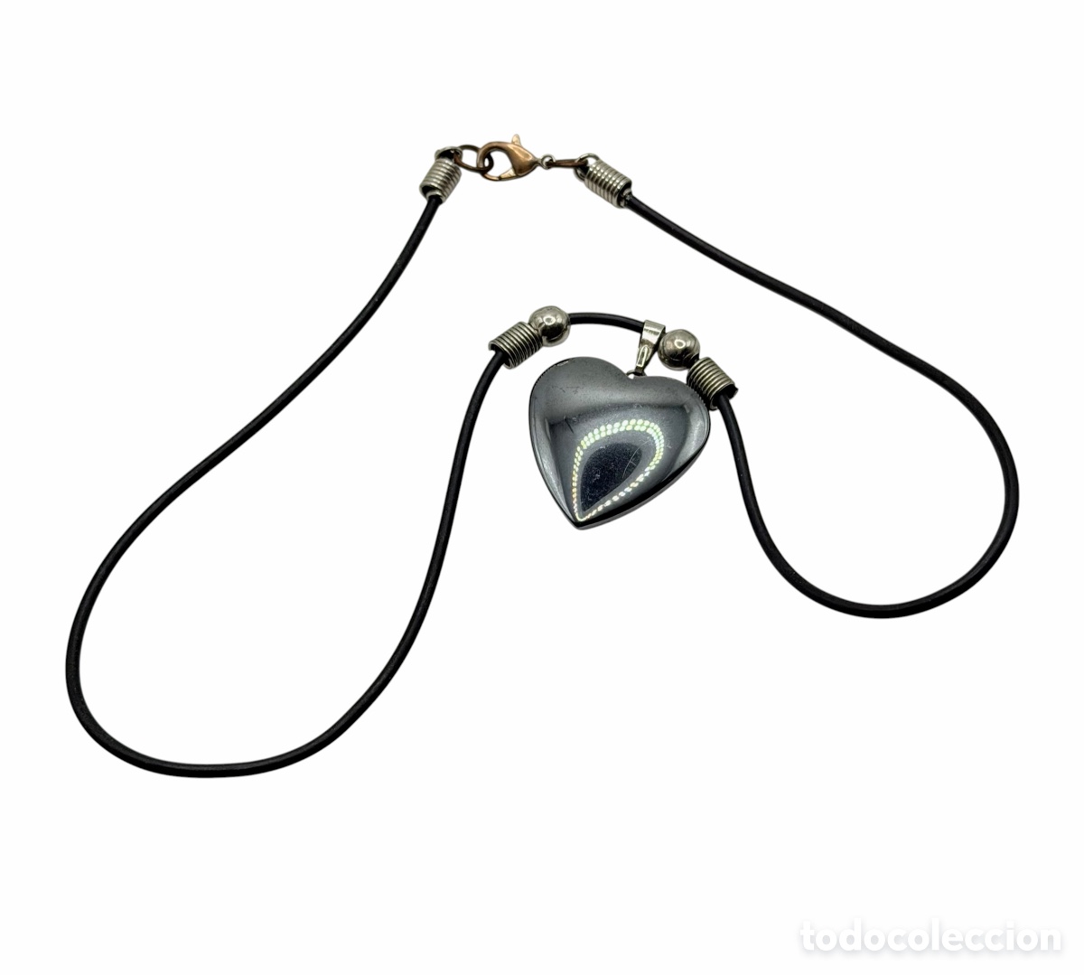 Joaillerie: Colgante de Coraz&oacute;n Plateado
