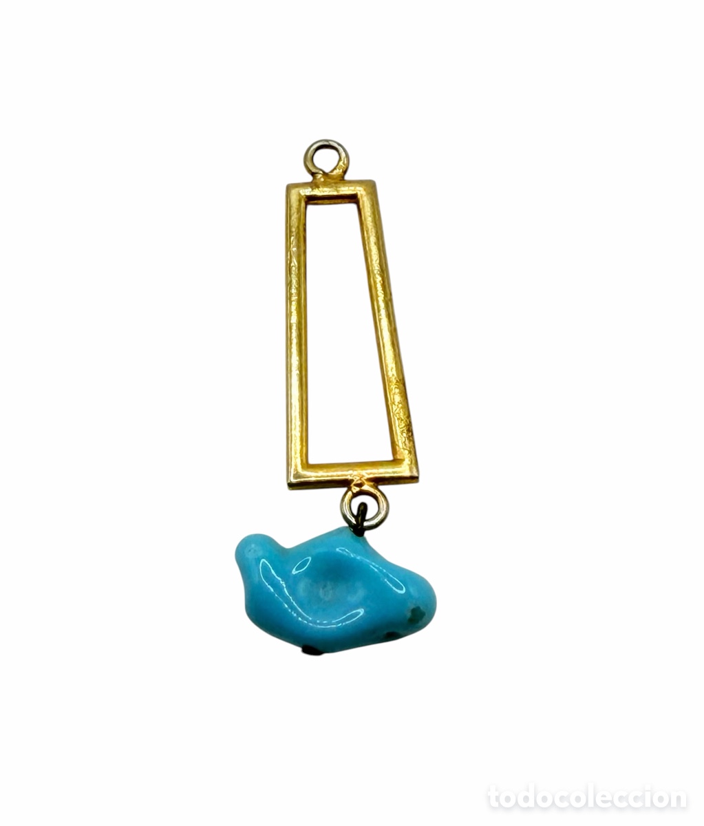 Schmuck: Colgante de Malaquita Azul