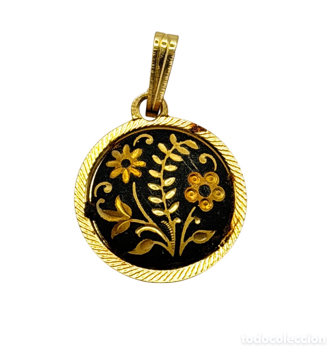 Gioielleria: Colgante en Oro Damasquinado