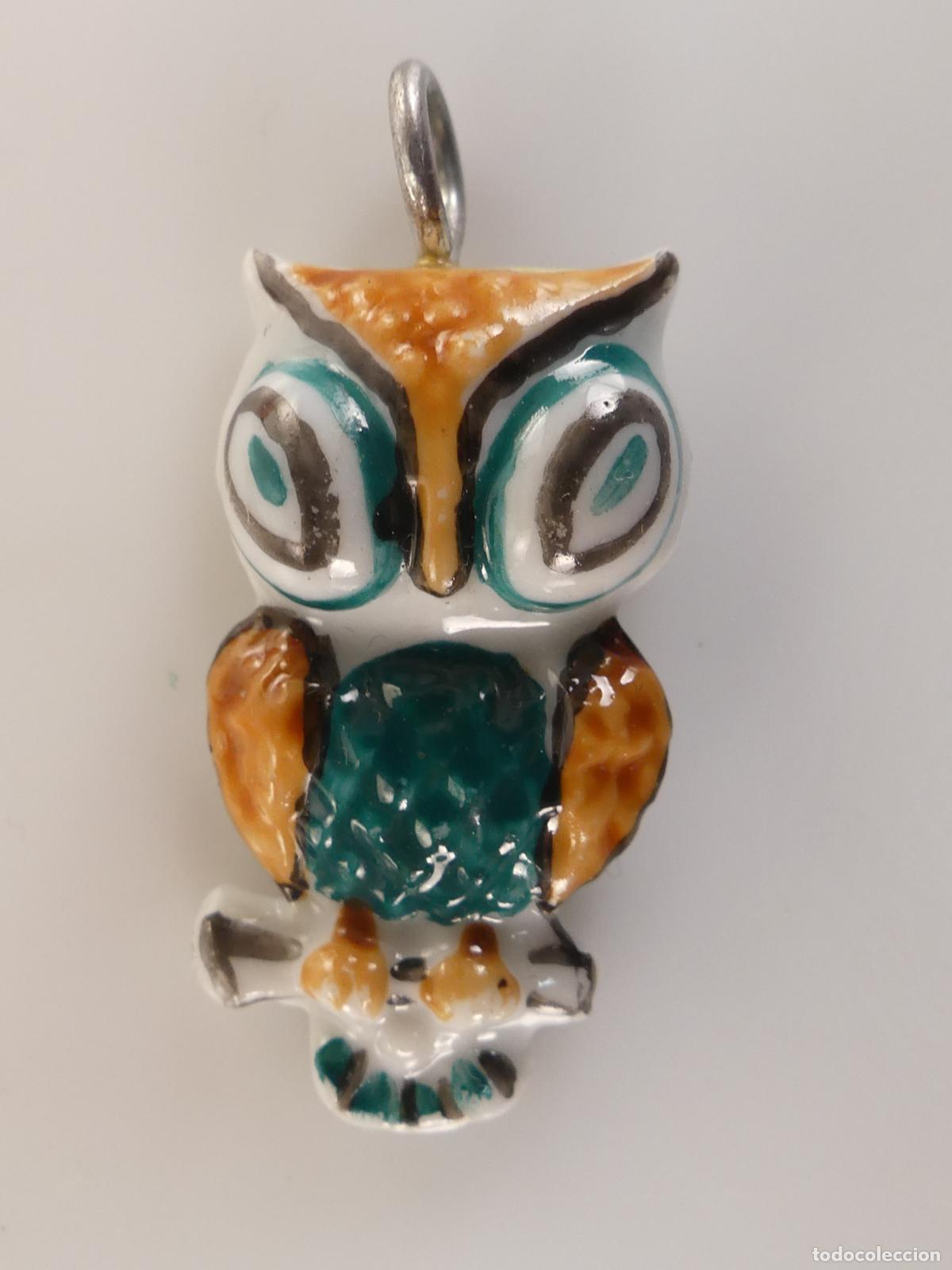 Gioielleria: Colgante Buho de Porcelana